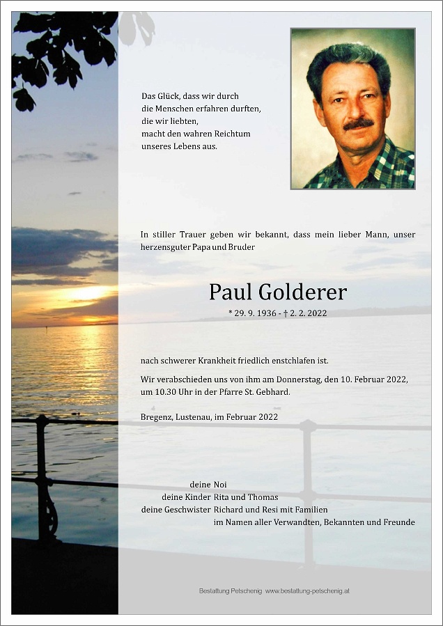 Paul Golderer
